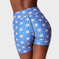 Asanoha Biker Shorts