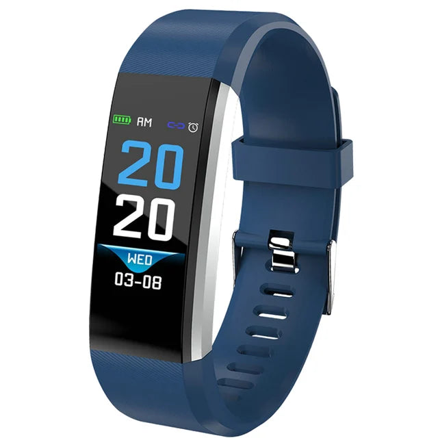 Unisex Smart Watch – Heart Rate & Blood Pressure Fitness Tracker Sport Watch