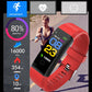 Unisex Smart Watch – Heart Rate & Blood Pressure Fitness Tracker Sport Watch