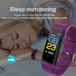 Unisex Smart Watch – Heart Rate & Blood Pressure Fitness Tracker Sport Watch