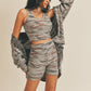 Cardigan Three Piece Activewear