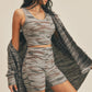 Cardigan Three Piece Activewear