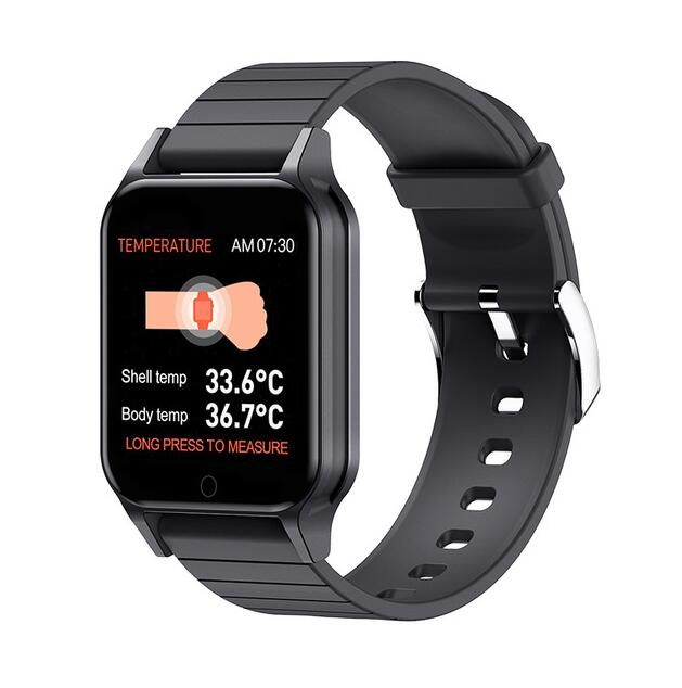 T96 Smart Watch – Body Temperature, Heart Rate & Blood Pressure Tracker