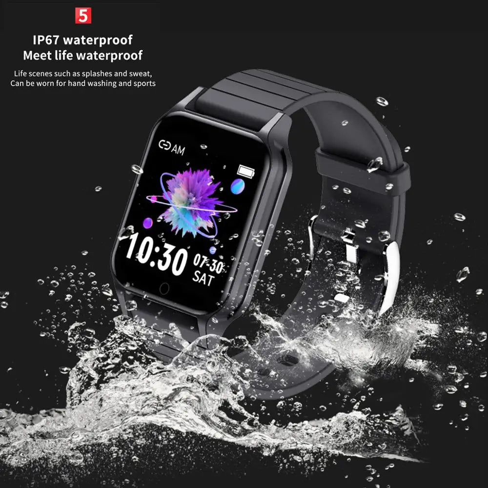 T96 Smart Watch – Body Temperature, Heart Rate & Blood Pressure Tracker