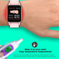 T96 Smart Watch – Body Temperature, Heart Rate & Blood Pressure Tracker