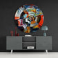 Meditation Glass Wall Art