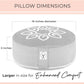 Premium Buckwheat Meditation Cushion
