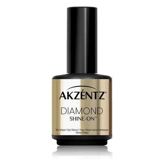 Akzentz Diamond Shine-On – High-Gloss Gel Top Coat (5ml / 15ml)
