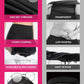 Cropped High-Waisted Yoga Pants with Diagonal Pockets