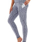 Cropped High-Waisted Yoga Pants with Diagonal Pockets